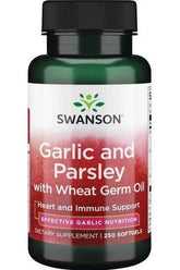 Swanson - Garlic and Parsley with Wheat Germ Oil - 250 softgels
